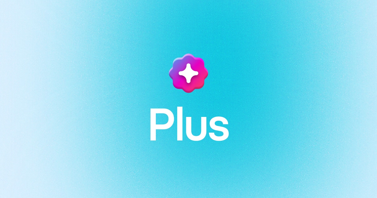 Cover image for Supporters is now Plus